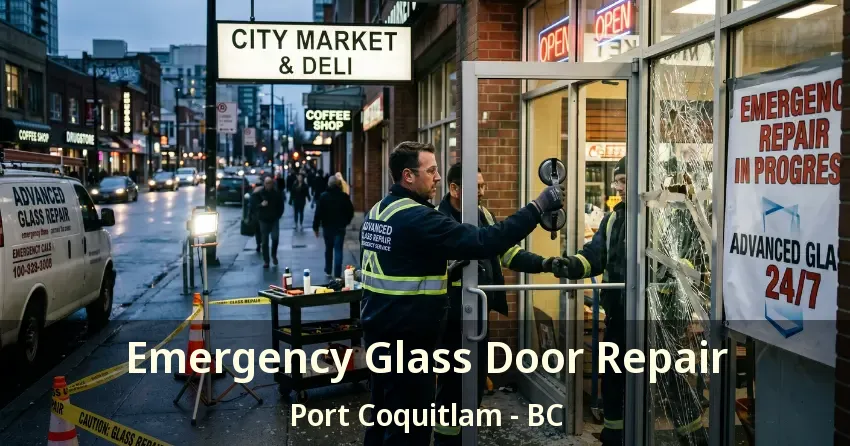Emergency Glass Door Repair Port Coquitlam - BC Emergency Glass Door Repair Port Coquitlam - BC