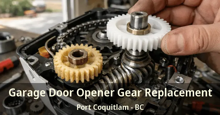 Garage Door Opener Gear Replacement Port Coquitlam - BC